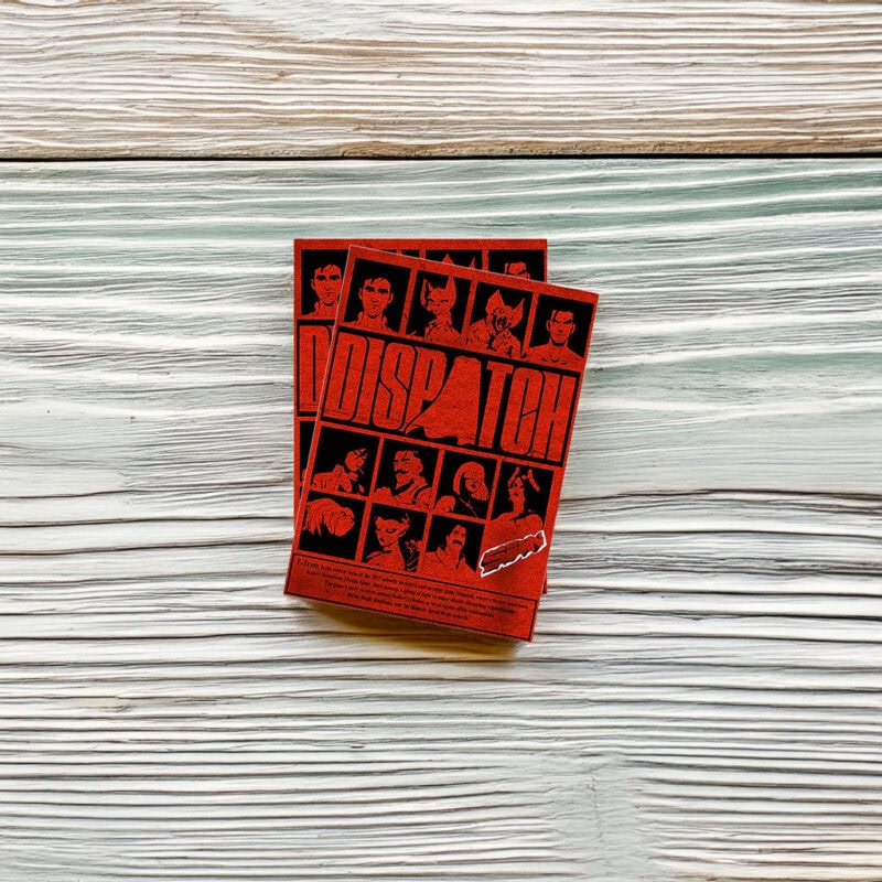 Dispatch Red Variant Poster Sticker