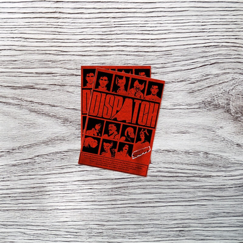 Dispatch Red Variant Poster Sticker