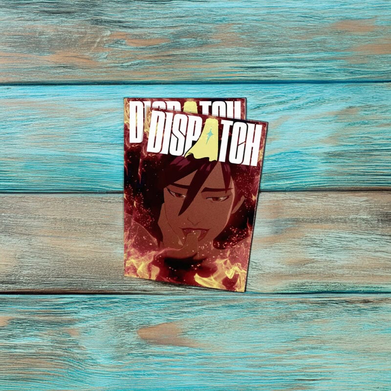 Firebound Villain Portrait Sticker