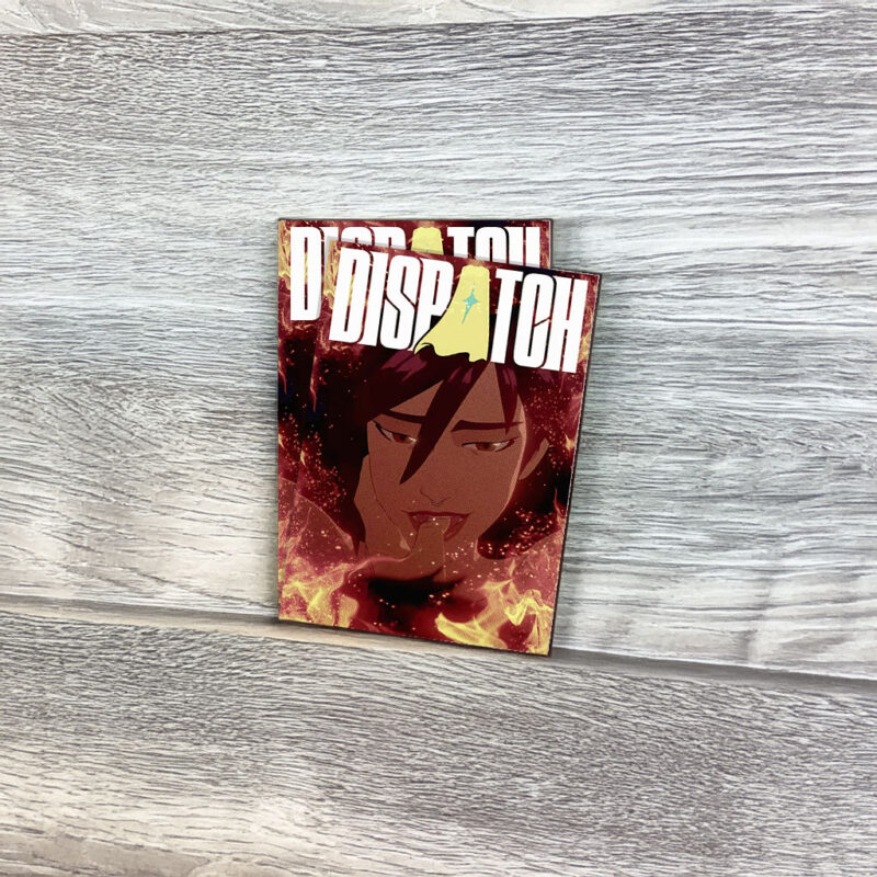 Firebound Villain Portrait Sticker