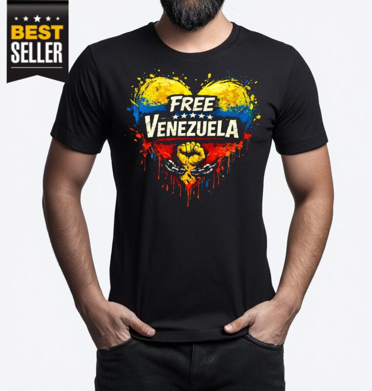 Free Venezuela Heart Shirt