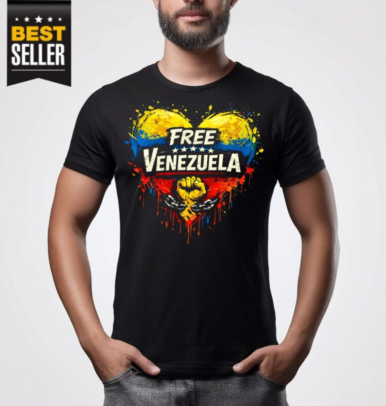Free Venezuela Heart Shirt