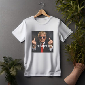 “Fuck Maduro Donald Trump Middle Finger Tee”