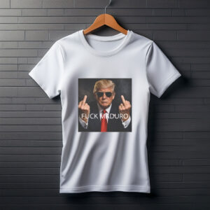 “Fuck Maduro Donald Trump Middle Finger Tee”