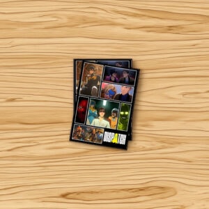 Hero & Villain Moments Collage Sticker