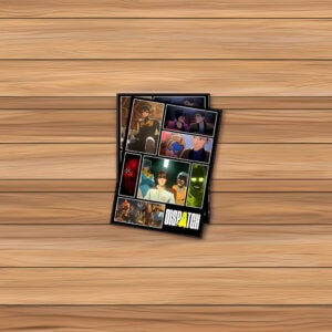 Hero & Villain Moments Collage Sticker