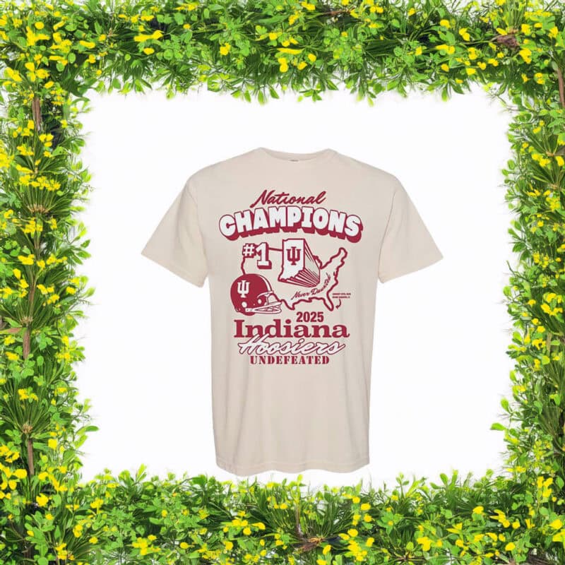 Indiana Hoosiers 2025 National Champions Shirt