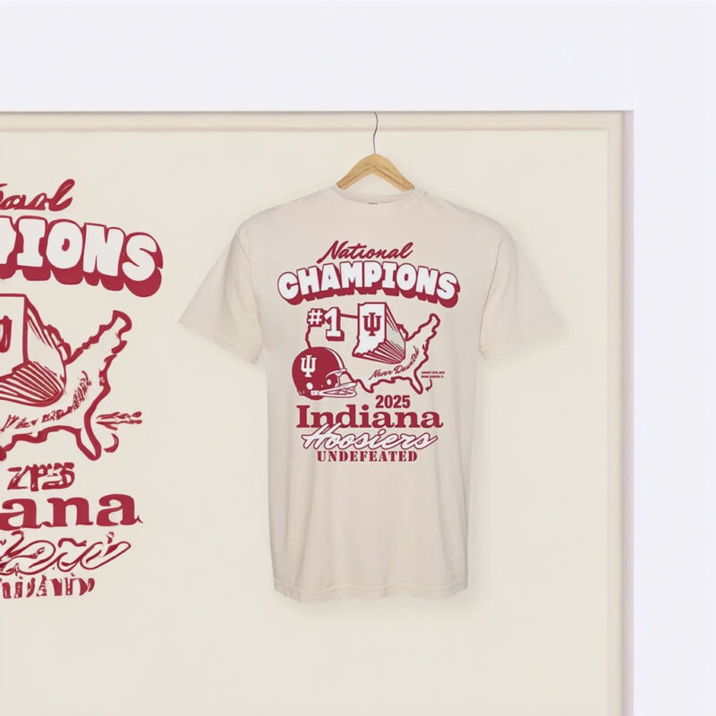 Indiana Hoosiers 2025 National Champions Shirt