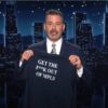 Jimmy Kimmel: Get the f*ck out of MPLS shirt