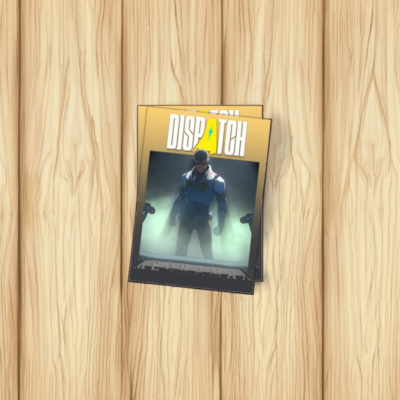 Mechaman Fog Rise Superhero Sticker