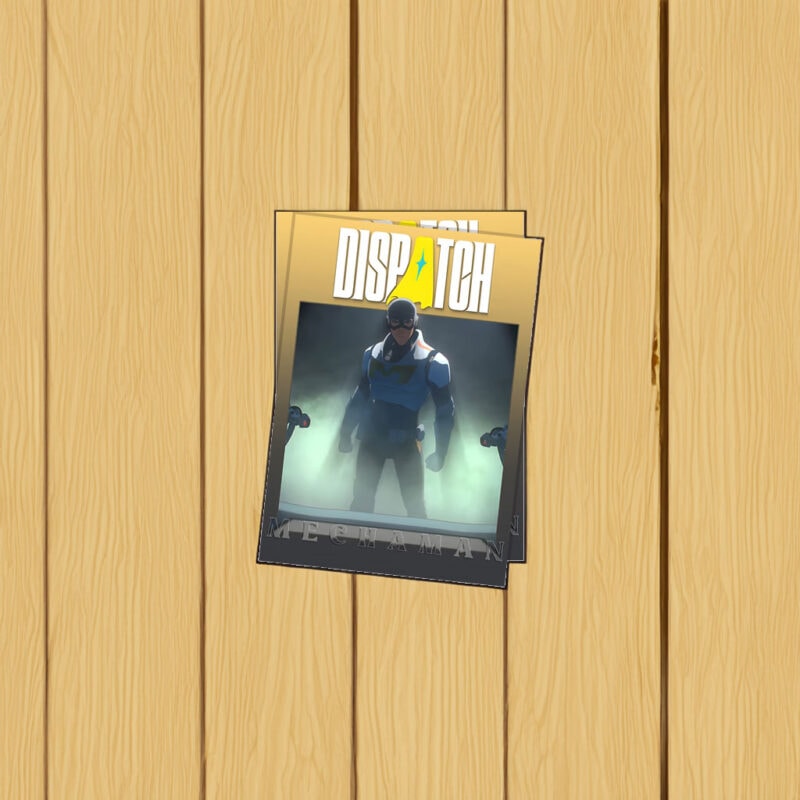 Mechaman Fog Rise Superhero Sticker