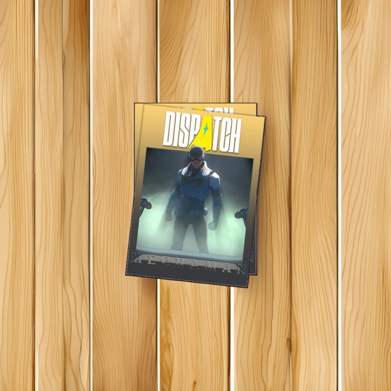 Mechaman Fog Rise Superhero Sticker