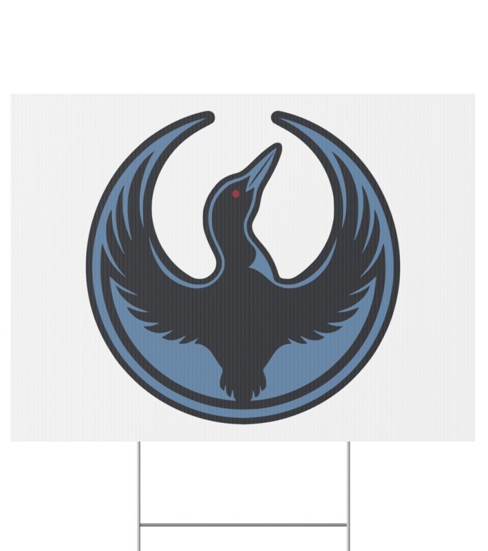 Minnesota Rebel Alliance Logo Yard Sign