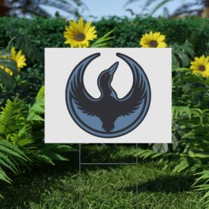Minnesota Rebel Alliance Logo Yard Sign
