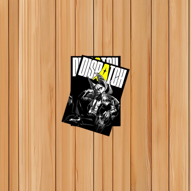 Noir Insectoid Crime Boss Sticker