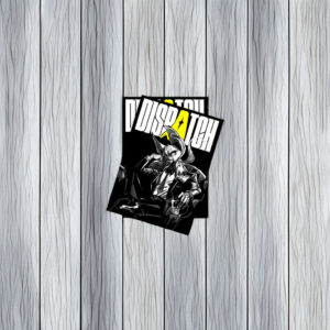 Noir Insectoid Crime Boss Sticker