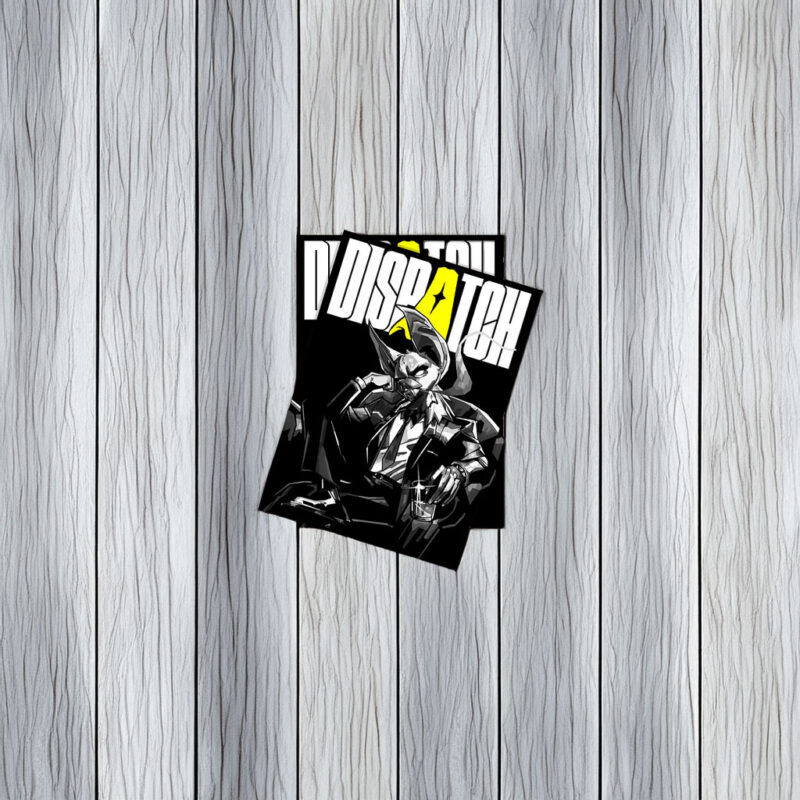 Noir Insectoid Crime Boss Sticker