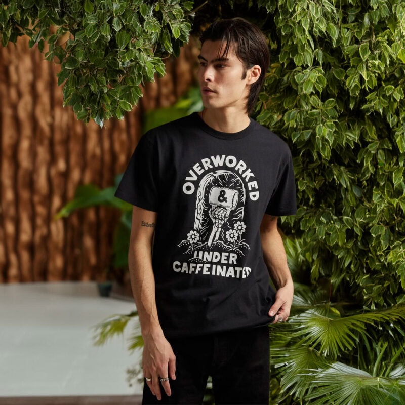 Over Worked Under Caffeinated Shirt