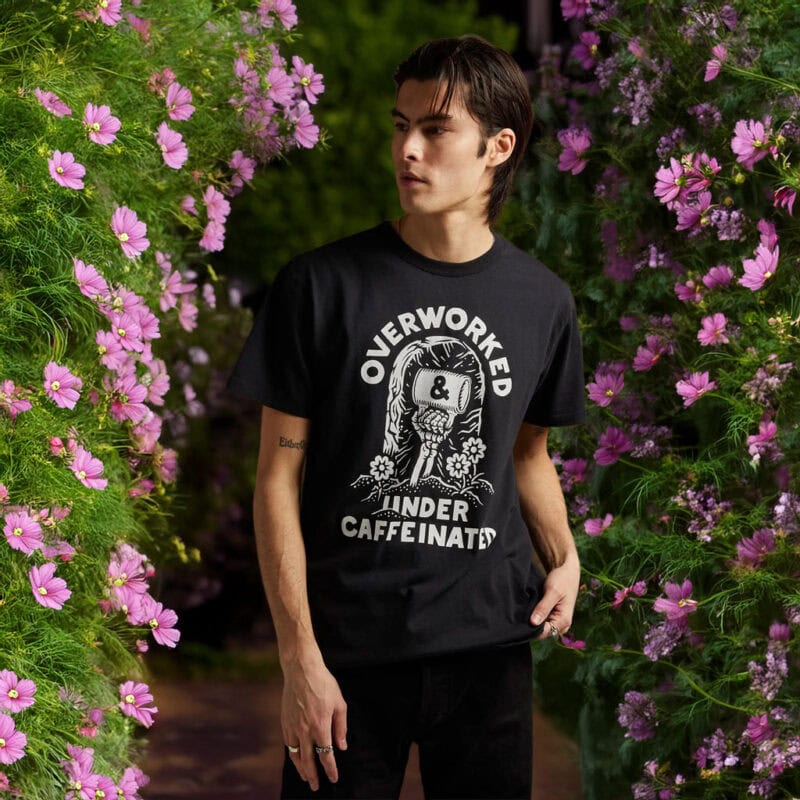 Over Worked Under Caffeinated Shirt