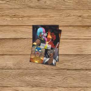 Villains & Heroines Character Grid Sticker