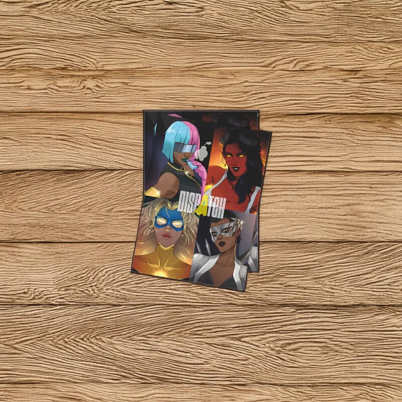 Villains & Heroines Character Grid Sticker