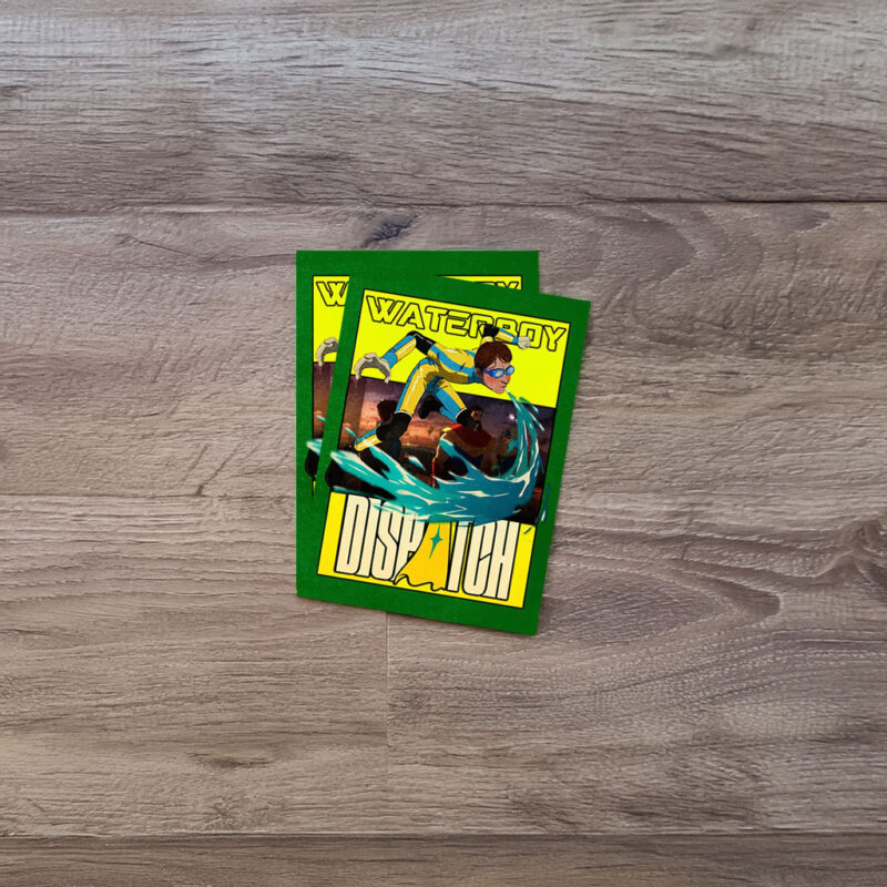 Waterboy Surf Hero Action Sticker