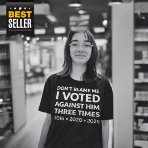 Don’t Blame Me I Voted Against Him Three Times Shirt