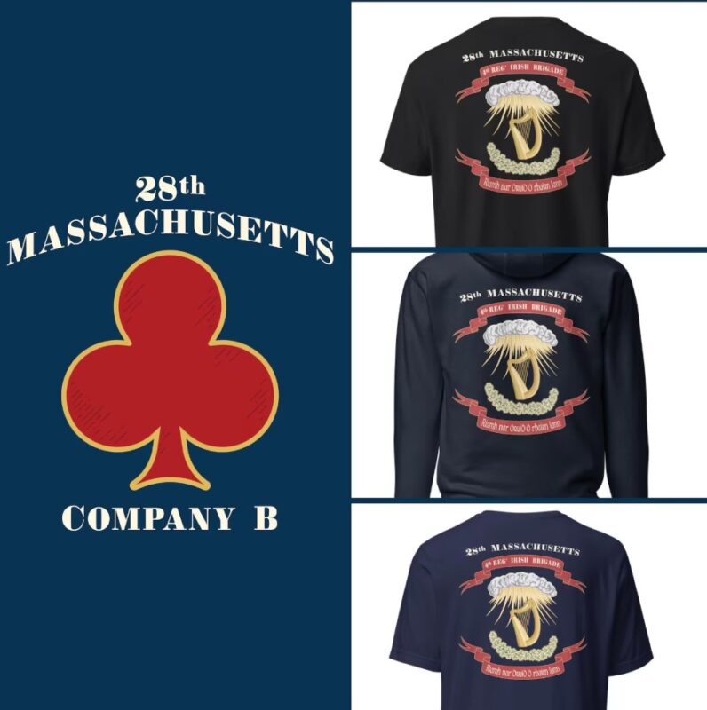 Civil War 28th Massachusetts T-Shirt