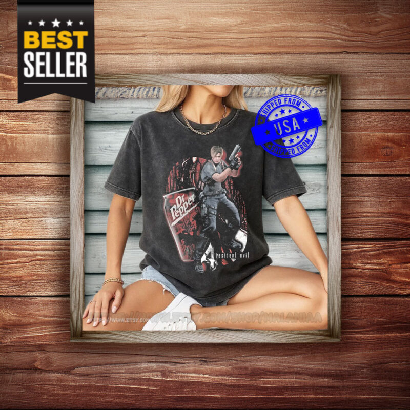 Leon S. Kennedy Resident Evil Vintage Shirt