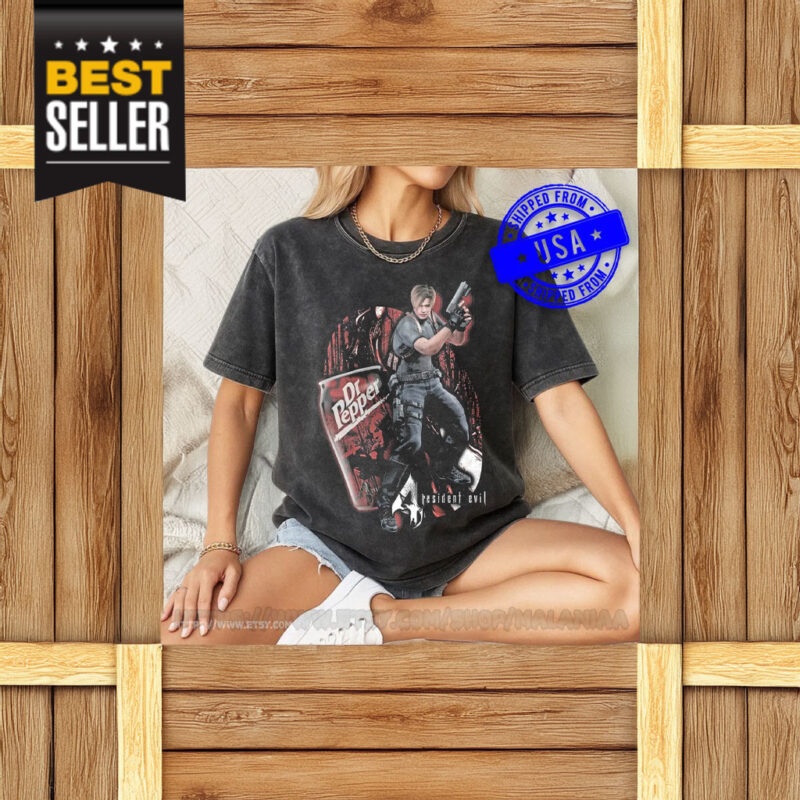 Leon S. Kennedy Resident Evil Vintage Shirt