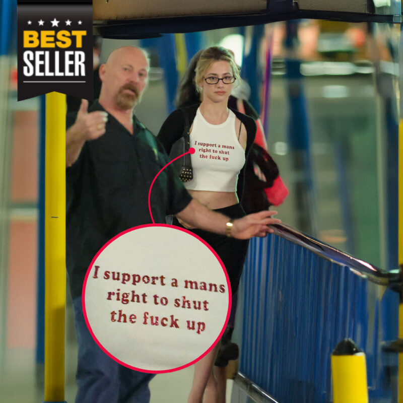 I Support a Man's Right to Shut Up Tank Top