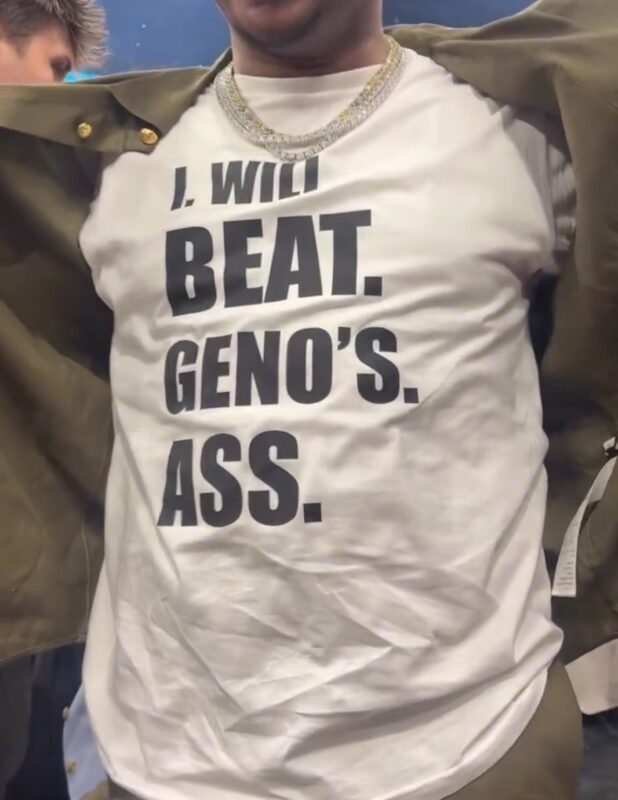 I Will Beat Geno’s Ass Shirt