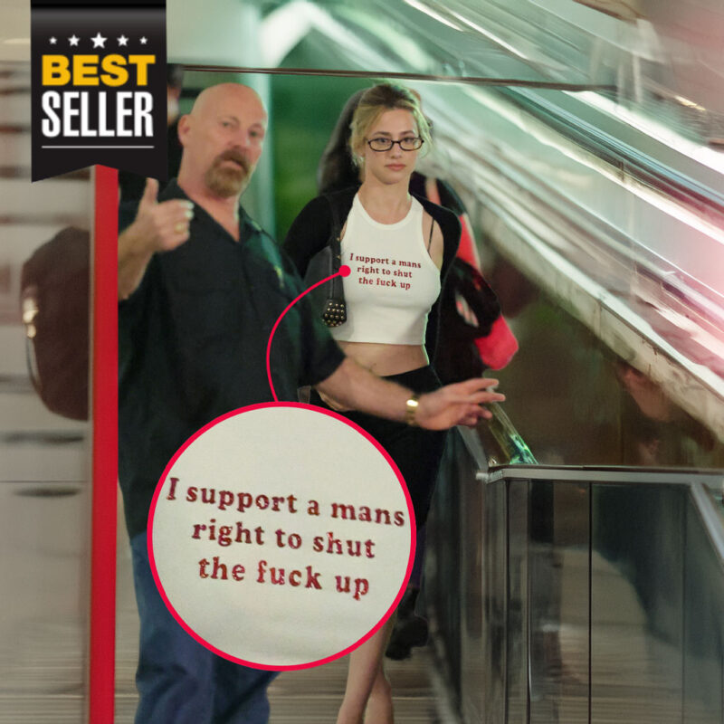 Lili Reinhart I Support a Mans Right to Shut the Fuck Up Shirt