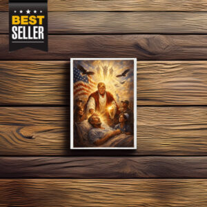 Trump Jesus Humor Sticker