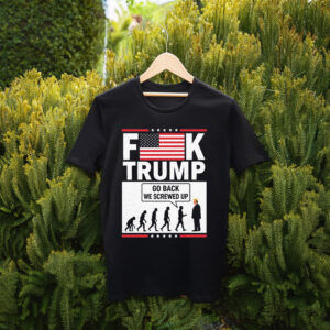 Stephen Colbert “FK Trump Go Back We Screwed Up” T-Shirt