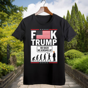 Stephen Colbert “FK Trump Go Back We Screwed Up” T-Shirt