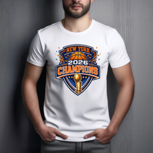 New York 2026 Champions Shirt, Knicks Basketball Fan Tee