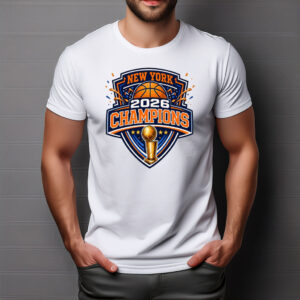 New York 2026 Champions Shirt, Knicks Basketball Fan Tee