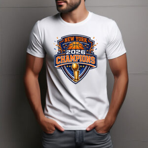 New York 2026 Champions Shirt, Knicks Basketball Fan Tee