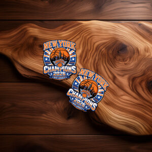 New York Basketball Champions 2026 Sticker
