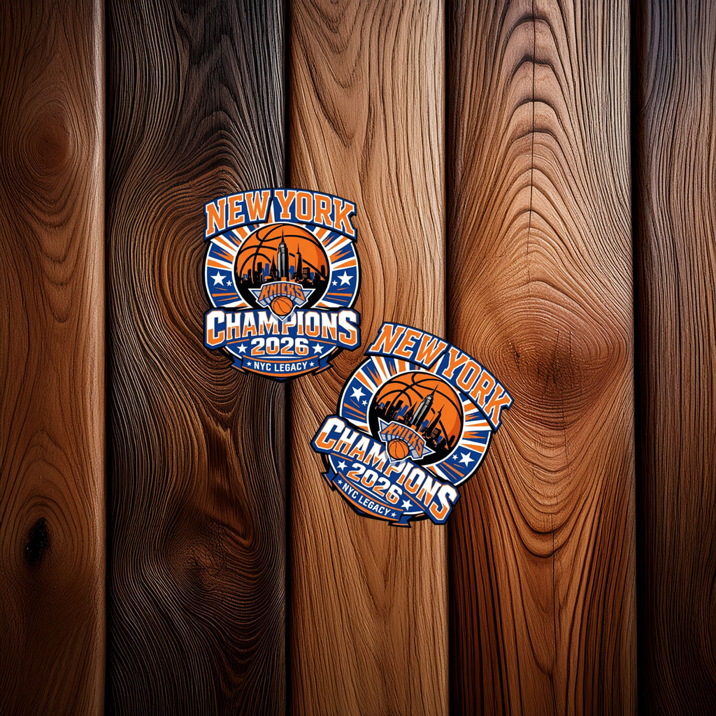 New York Basketball Champions 2026 Sticker