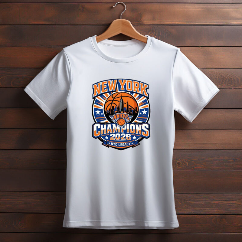 New York Basketball Champions 2026 Tee, Champions 2026 T-Shirt