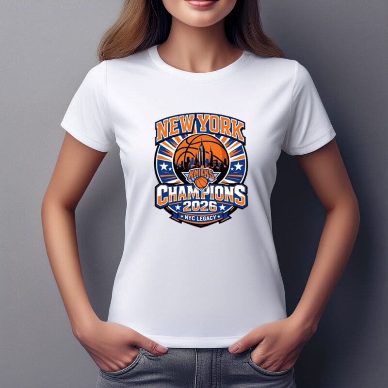 New York Basketball Champions 2026 Tee, Champions 2026 T-Shirt