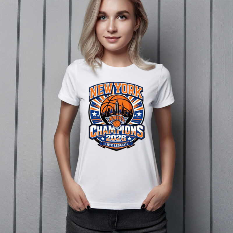 New York Basketball Champions 2026 Tee, Champions 2026 T-Shirt