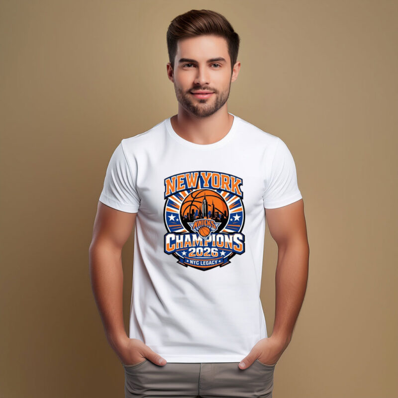 New York Basketball Champions 2026 Tee, Champions 2026 T-Shirt
