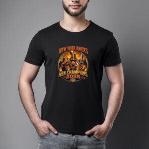 New York Knicks NBA Champions 2026 Graphic T-Shirt