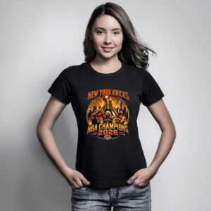New York Knicks NBA Champions 2026 Graphic T-Shirt