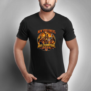 New York Knicks NBA Champions 2026 Graphic T-Shirt