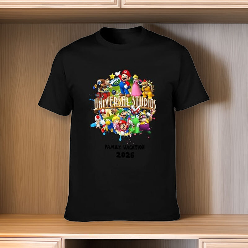2026 Super Game Movies Mario Galaxy T-Shirt