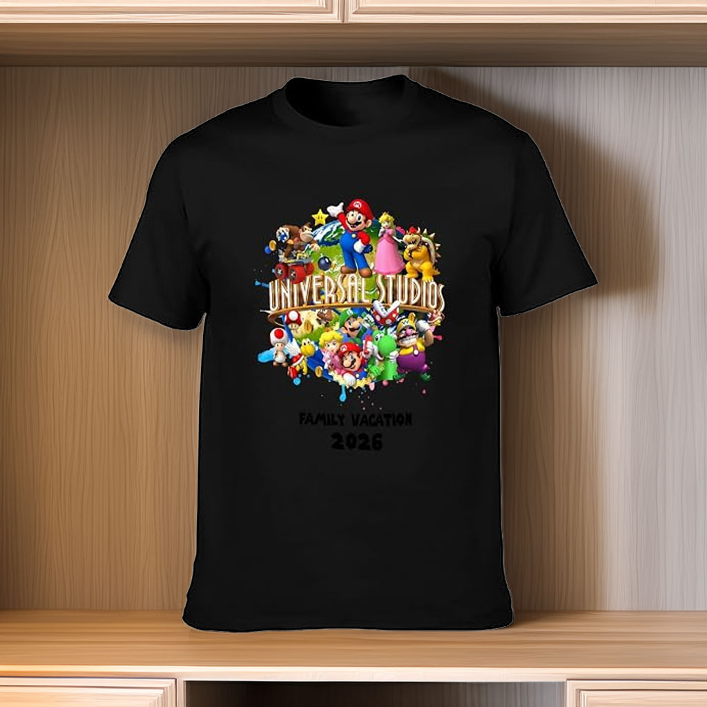2026 Super Game Movies Mario Galaxy T-Shirt